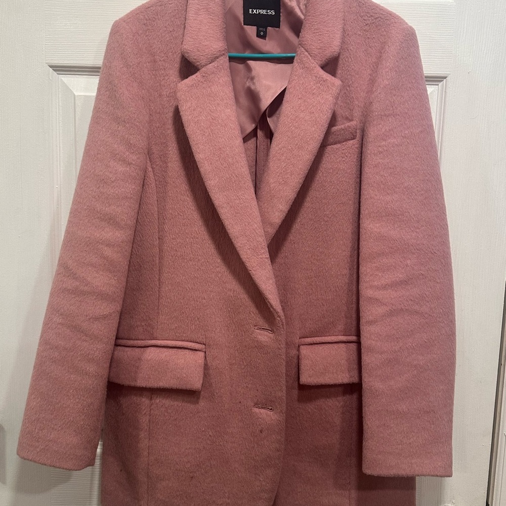 Express Women's Blush Pink Blazer